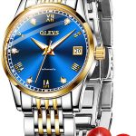 OLEVS Automatic Watches for Women Classic Diamond Ladies Self-Winding Wrist Watch Gold Stainless Steel Date Day Female Watch Gift
